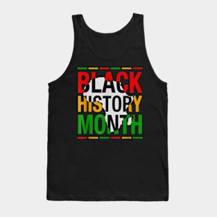 Black History Month African Melanin Pride Tank Top